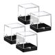 thumbnail image 1 of VERDANVERSE 4Ud Caja De Exhibición Plástica Transparente Para Minerales Y Colecciones En Casa, 1 of 8