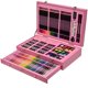 thumbnail image 2 of Art Set Sunnyglade Deluxe - Caja de madera (145 unidades), color rosa, 2 of 6