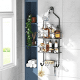 thumbnail image 2 of Organizadore Para Cocina Pared Repisa Estante 3 Niveles Xtellar negro, 2 of 4