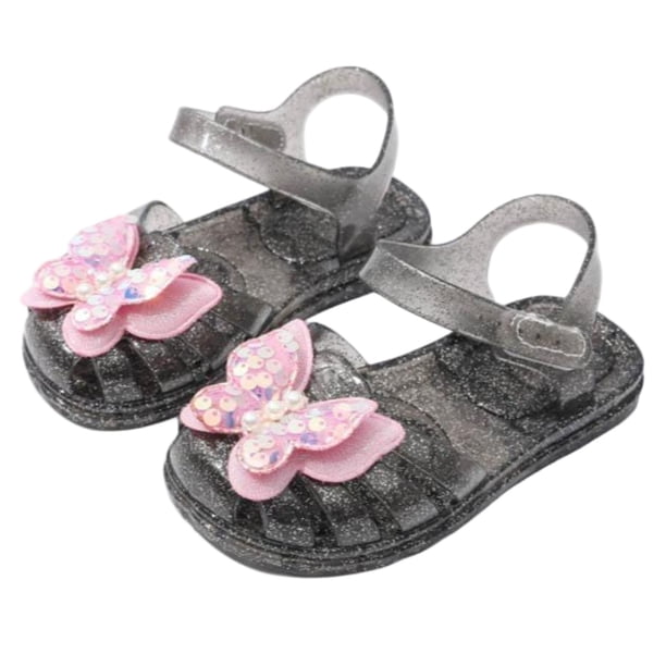 Sandalias de Niños Sandalias de Goma de Gelatina de Verano para Niños Y Niñas Zapatos de Playa Transparentes de la Princesa