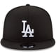 thumbnail image 2 of Gorra New Era MLB 9Fifty Los Angeles Dodgers, negro y blanco, 2 of 7
