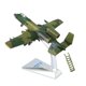 thumbnail image 1 of Estatua de avión a escala 1/72, figura de colección artesanal, multifuncional, con base. Verde, 1 of 9