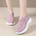thumbnail image 6 of Sopiago Women Shoes Women's Comfort Low Vamp Slip On Sneaker, Wide Width Available Pink,39, 6 of 6