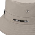 thumbnail image 7 of Foldable Bucket Hat Adjustable with Rope Fashion Windproof Summer Bucket Hat for gray, 7 of 7