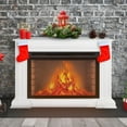 thumbnail image 3 of SWETRACE 2Pcs Fireplace Screen Panels Iron With High Temperature Resistance For Homeowners, 3 of 8