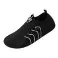 thumbnail image 3 of Domuza water shoes for women, Quick Dry Slip-On Aqua Socks, Non Slip Barefoot Shoes for Beach Swim Pool Yoga Black 9（EU-42）, 3 of 6