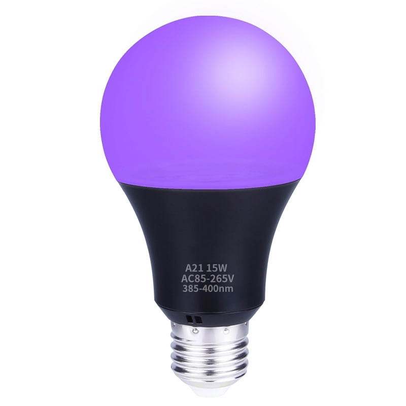 Led Light Bulb 110V 40W E27 Ultraviolet UV Spiral Energy Saving BlackLight Bar 