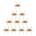 thumbnail image 1 of ziyahi 10Pcs Magnetic Fasteners Button Clasp Snaps-Purses,Bags,Clothes Gold 14mm, 1 of 8
