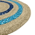 thumbnail image 2 of Oussum Hand Woven Natural Jute Area Rug Round Indoor Home Décor Area Runner Online, 2 of 6