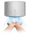 thumbnail image 4 of Compact Hand Dryer 1400W Silver Energy-Efficient ,Easy to Use, 4 of 5