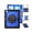 Blue, variant on Case for iPad Air 13 inch M2 2024 Model A2898/A2899/A2900 with Built-in Screen Protector, 360° Rotating Stand, Adjustable Shoulder Strap, Pencil Holder