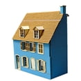 thumbnail image 4 of 1/35 Ho Scale Cafe Building, Landscape de escena de arquitectura, Modelo de ensamblaje de bricolaje para mesa de arena, Model Railway 26CMX11.5CMX31.5cm, 4 of 9