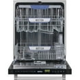 thumbnail image 5 of Large Capacity 24 inch Top Control Built-In Dishwasher with Third Rack – ENERGY STAR Certified, 47-dBA Ultra-Quiet, Stainless Steel (White), 5 of 10