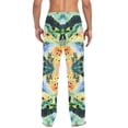 thumbnail image 4 of FORMRS Mens Pajama Pants with Pockets Sleepwear Lounge Bottoms Sizes S-2XL, Art Field, 4 of 7