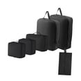 thumbnail image 2 of 6x Bolsa de viaje Strade Fareast Limited Bolsa de almacenamiento de embalaje Cubos de viaje esenciales Negro, 2 of 8