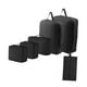 thumbnail image 2 of Bolsa de viaje de 6 piezas, bolsa de almacenamiento para accesorios de viaje, bolsa para zapatos Negro, 2 of 9