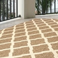 thumbnail image 4 of SAFAVIEH Beach House Talbot Geometric Indoor/Outdoor Area Rug, Beige/Cream, 8' x 10', 4 of 6