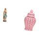 thumbnail image 5 of Estatua de resina, adorno de cerámica, jarrón de jengibre, figura de María, estatua, figura de colección religiosa, elaborada con colo, 5 of 8