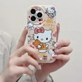thumbnail image 1 of Hello Kitty Phone Case For iPhone 6 6Plus 7 8 X Xs XR 11 12 mini 13 14 Pro Max SE LXY, 1 of 6
