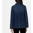 thumbnail image 3 of Well Worn Women's Denim Chore Jacket, Comfort Stretch Heavyweight Blue Medium, 3 of 3
