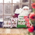 thumbnail image 3 of SUNSIOM Christmas Candy Bag Set Hanging Drawstring Gift Bags Treat Bags with Rope and Tag/Stickers, 3 of 9