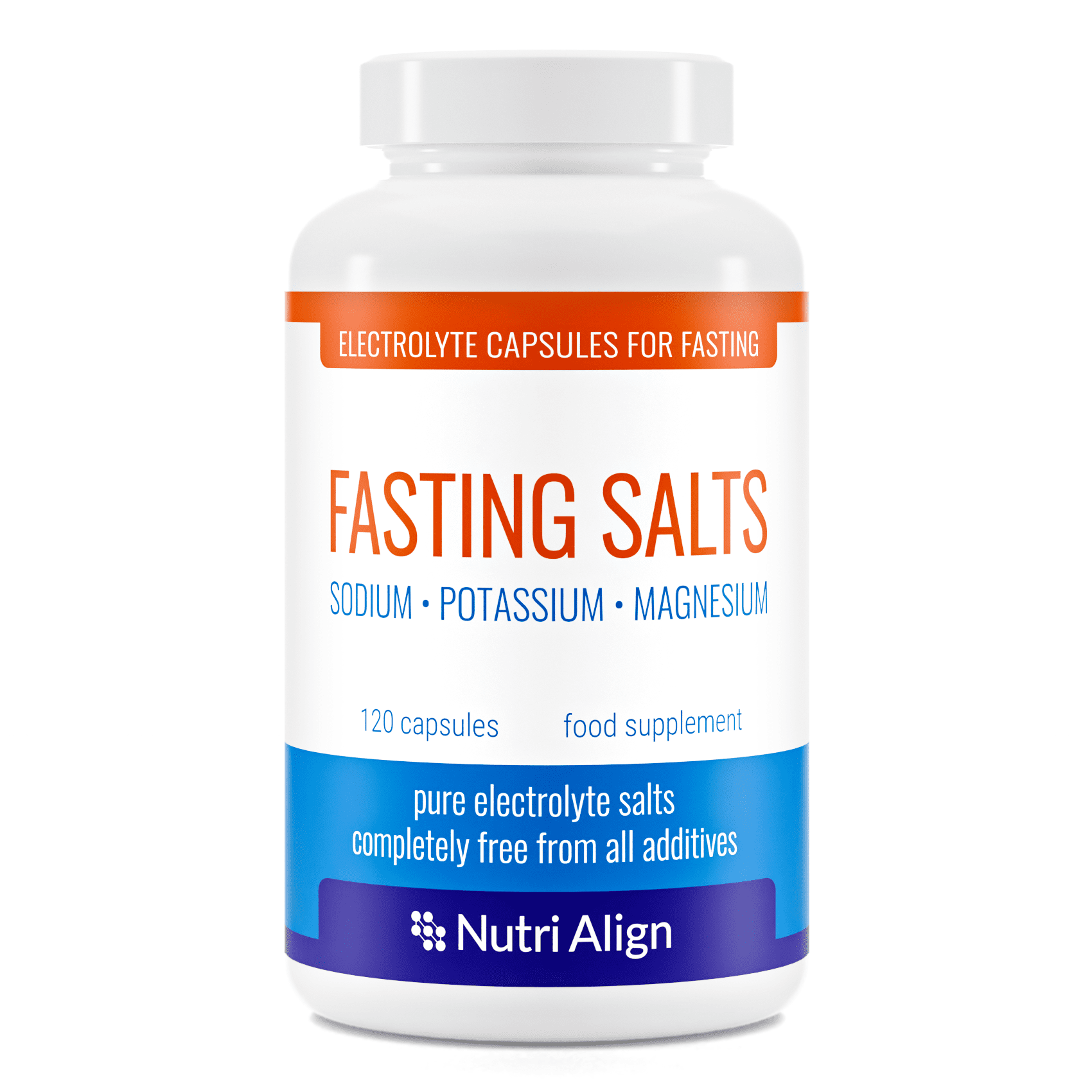 Fasting Salts Capsules Pure Electrolyte Supplement for Extended