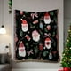 thumbnail image 5 of Adornos navideños, adornos navideños, serie navideña, tapiz decorativo, fondo decorativo para festivales, alfombra, funda de sofá, alfombra de regalo, alfombra de oficina, alfombra para la siesta, man, 5 of 6