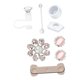 thumbnail image 4 of Conjunto de accesorios de taza, encantos, regalo ideal reutilizable, elegantes piezas de moda para vaso, lindo decoración de decoraciones de copa de adornos Estilo a, 4 of 10