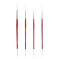 thumbnail image 7 of Creative Mark Polar Flo Professional Watercolor Brushes - Rigger 2 - 3 Pack - Short Handle, Nickel-Plated Seamless Brass Ferrule - Art Paint Brushes for Acrylic Painting, Watercolor, Gouache, and More, 7 of 7