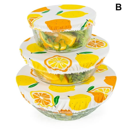 

Reusable Bowl Cover Dust Cover Fresh-Keeping Cloth Storage Bag Environmentally Friendly and Washable