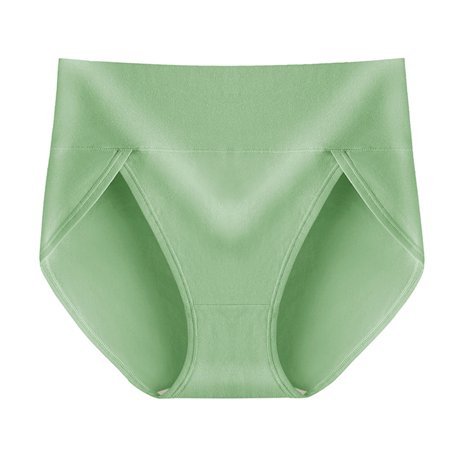 

YXGla Solid Briefs Lift Butt Elastic Waistband Plus Size High Split Panties for Daily Life