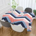 thumbnail image 2 of Yayeee Tablecloths 60" x 108" Rectangle Wrinkle Resistant Party Table Cover, White Geometric, 2 of 8
