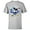 Athletic Heather, variant on Disney Mickey Mouse Holiday Happy Hanukkah Shine Bright - Short Sleeve T-Shirt for Kids - Customized-White