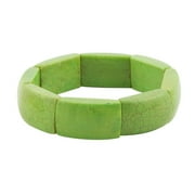 Lime Turquoise Statement Bracelet