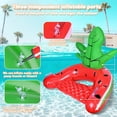 thumbnail image 4 of Silla flotante inflable YONGSHENG para piscina con portavasos, 4 of 5