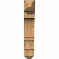 thumbnail image 6 of Ekena Millwork 5 1/2"W x 20"D x 32"H Balboa Craftsman Smooth Bracket, Western Red Cedar, 6 of 13