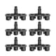 thumbnail image 5 of Conector de manguera 4/7 de conector de 3 vías de 100 piezas para accesorios de aspersor de boquilla de pulverización tipo G, 5 of 5