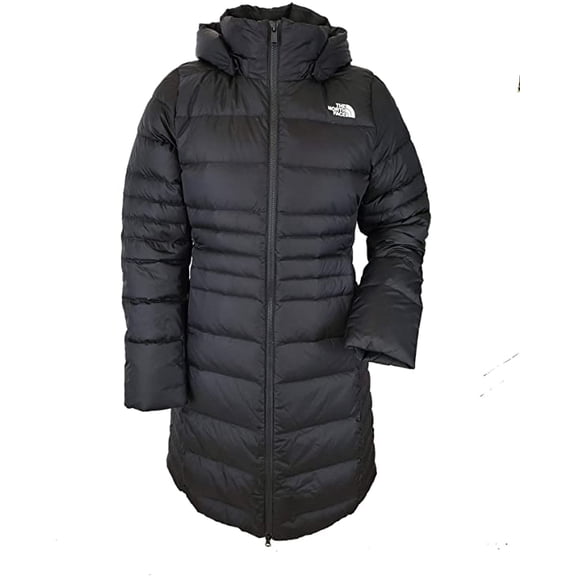 The North Face Women's Metro 2 Parka Down Winter Long Hooded Puffer Jacket (Small)