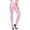 Pink, variant on Women's Faux Leather Leggings, Shiny Liquid Metallic High Waist Tights, Bodycon Pants for Casual Outfits, Evening Events, and Sexy Style-Silver