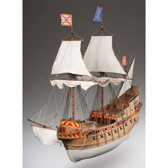 Dusek San Martin Wood Model Ship Kit D018 Scale 1:72