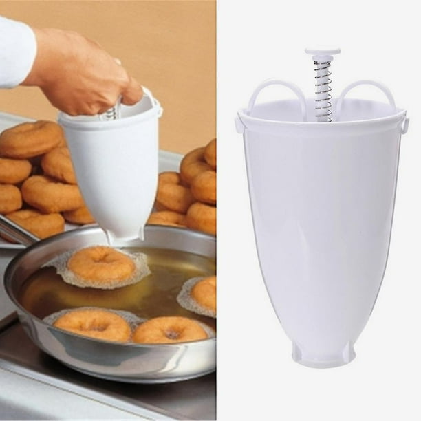 Mini Doughnut Maker 1200W Non-Stick Donut Maker Machine 7 Holes Round  Electric Donut Maker with Anti Slip Feet Minimalist Portable Donut Maker  Easy Release for Breakfast Kitchen Home Travel 7.87in 