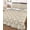 Beige, Orange, Brown, variant on Full Size Quilt Bedding Set, Flowers Plaid Reversible Summer Quilt 3 Pieces, Farmhouse Vintage Chic Trellis Patterned Lightweight Bedspreads Coverlets with 2 Pillow Shams for All Seasons