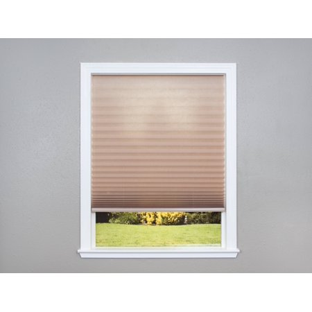 Easy Lift Trim-at-Home Cordless Pleated Light Filtering Fabric Shade