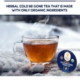 thumbnail image 5 of Organic Rooibos Tea Pods for Keurig Brewers by Teavity  - Naturally Decaffeinated Cold Be Gone, 12 Tea Pods, 5 of 6