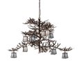 thumbnail image 5 of Meyda Tiffany 228470 Long Pine Branch 12 Light 42" Wide Chandelier - Copper, 5 of 6