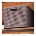 thumbnail image 4 of 2 Cajas Multiusos Med Rattan Biodegradable #corazonesrosas, 4 of 5
