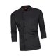 thumbnail image 1 of Chaqueta de chef transpirable de manga larga para uniforme de trabajo de cocina, servicio de alimentos, hotel 3XL, 1 of 8