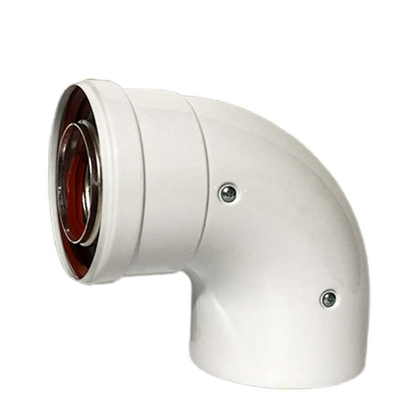 Calentador de agua a gas Tubo de escape Chimenea Reemplazos de tubo de codo en caja Tubo de extensión de tubo de ventilación para estufa de camping DYNWAVEMX Estufa Chimenea
