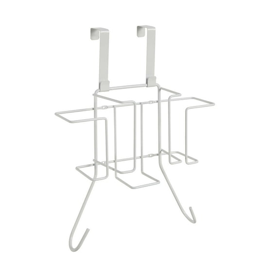 Organize It All Ironing over the Door Iron Caddy & Board Holder, White