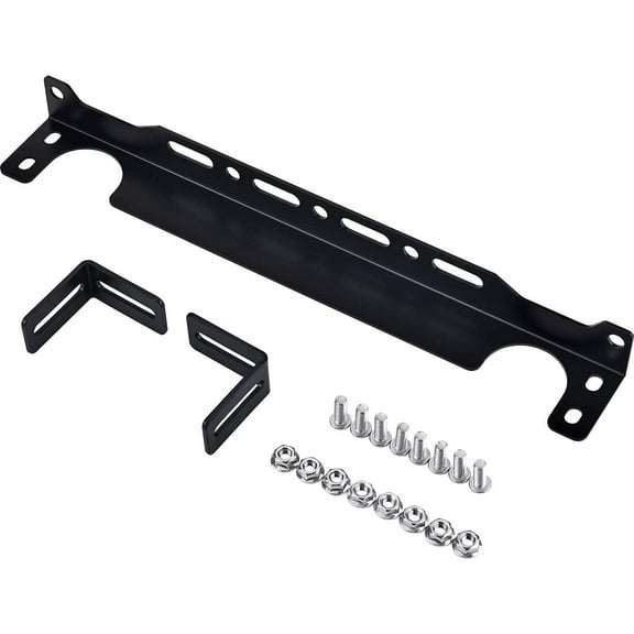 Engine Transmission Oil Cooler Bolt-On Installation Mounting Bracket Kit